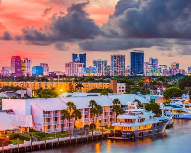 1140 fort lauderdale florida skyline