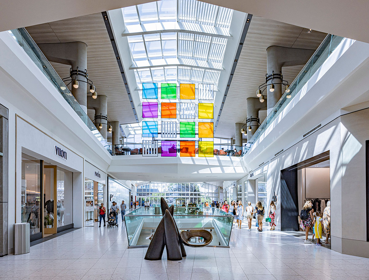 The Colored Screens by Daniel Buren