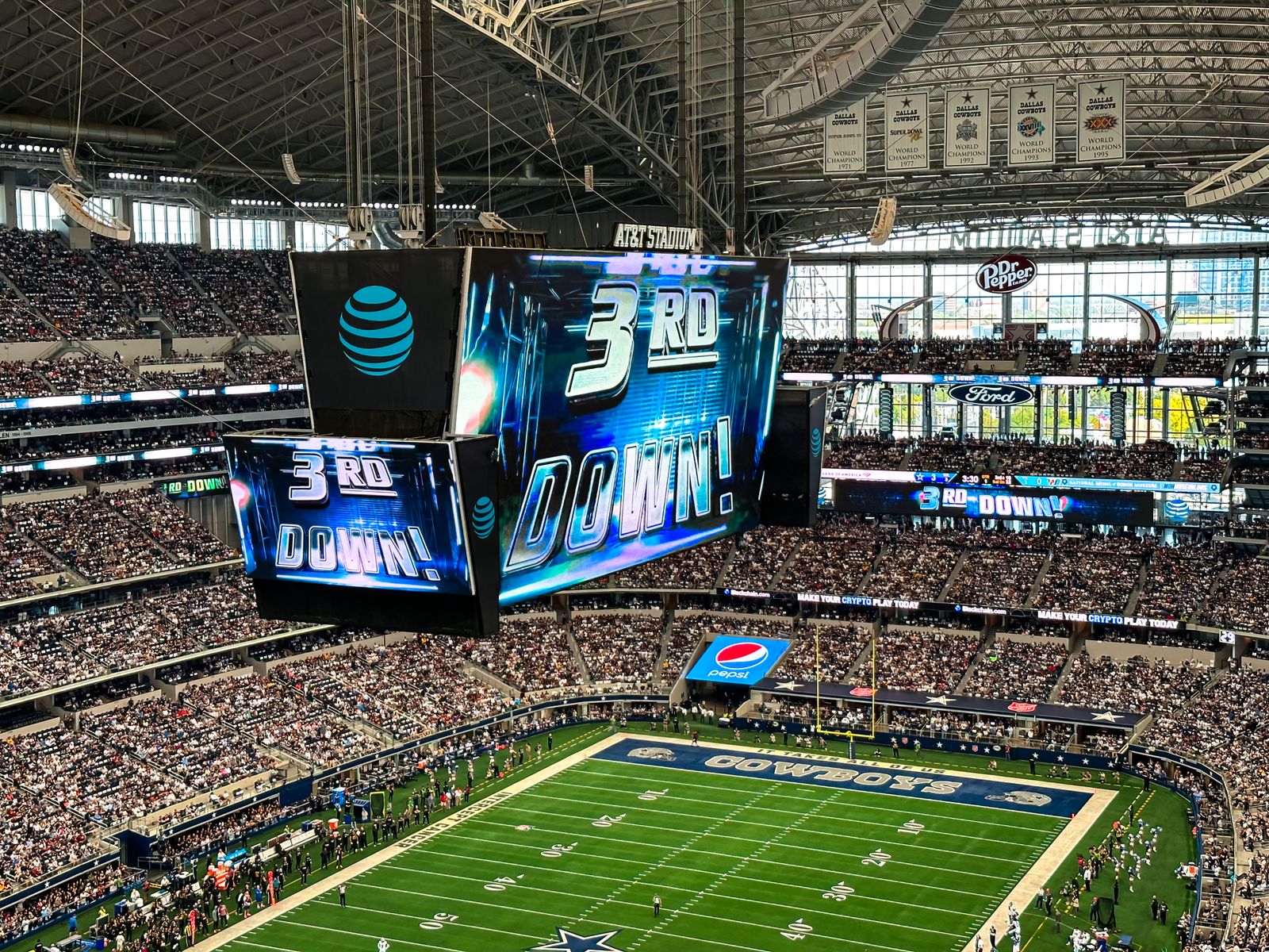 Game day in Arlington