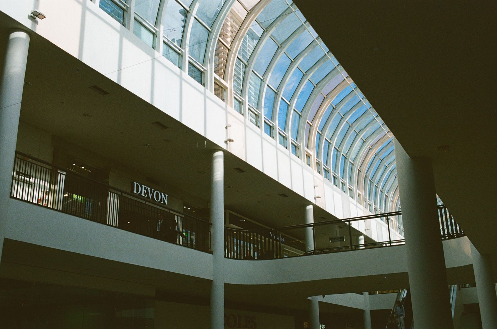 A flagship shopping-mall interior, representative of Aventura's retail market