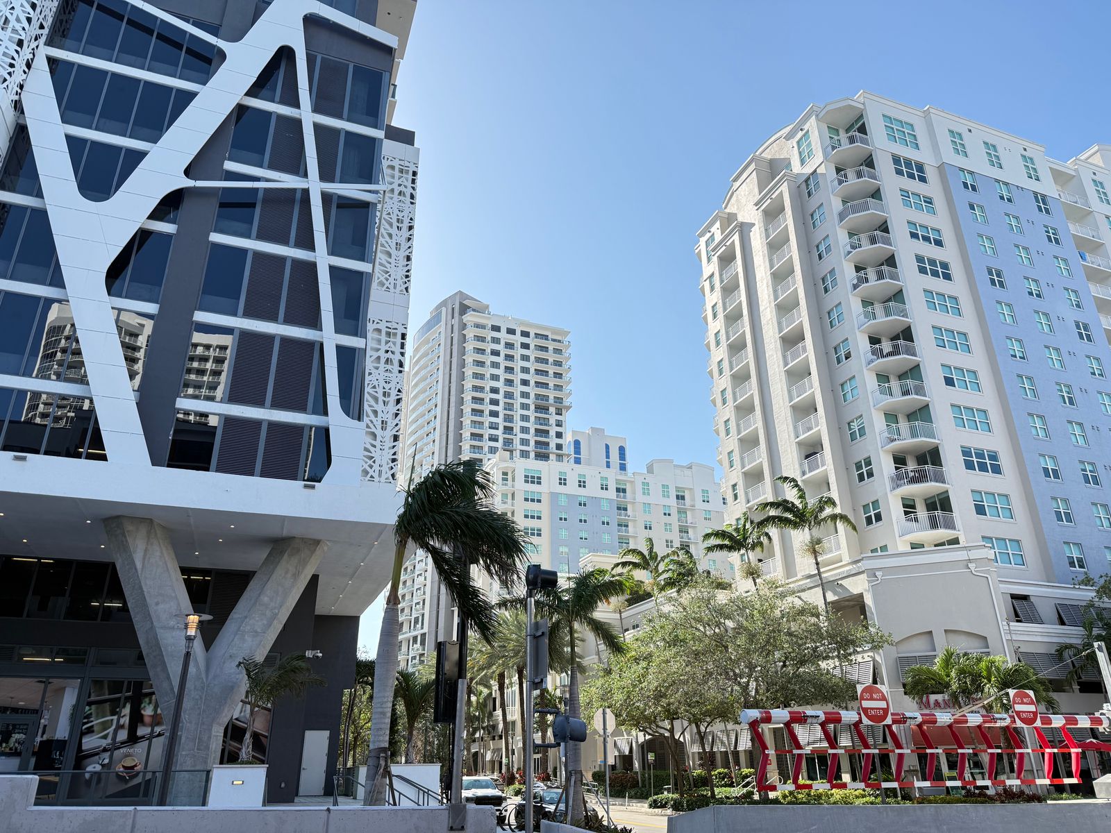 Modern commercial architecture, representative of Boca Raton's corporate market
