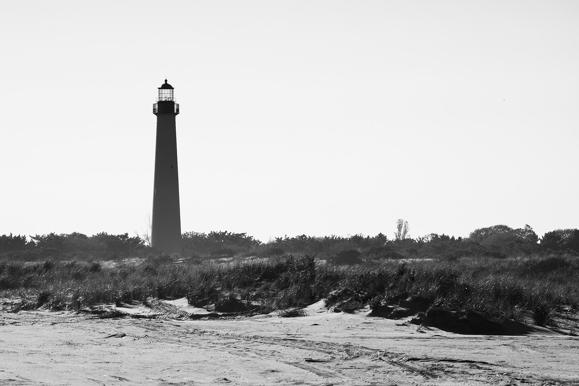 The Cape May Lighthouse at Cape May Point, Cape May County