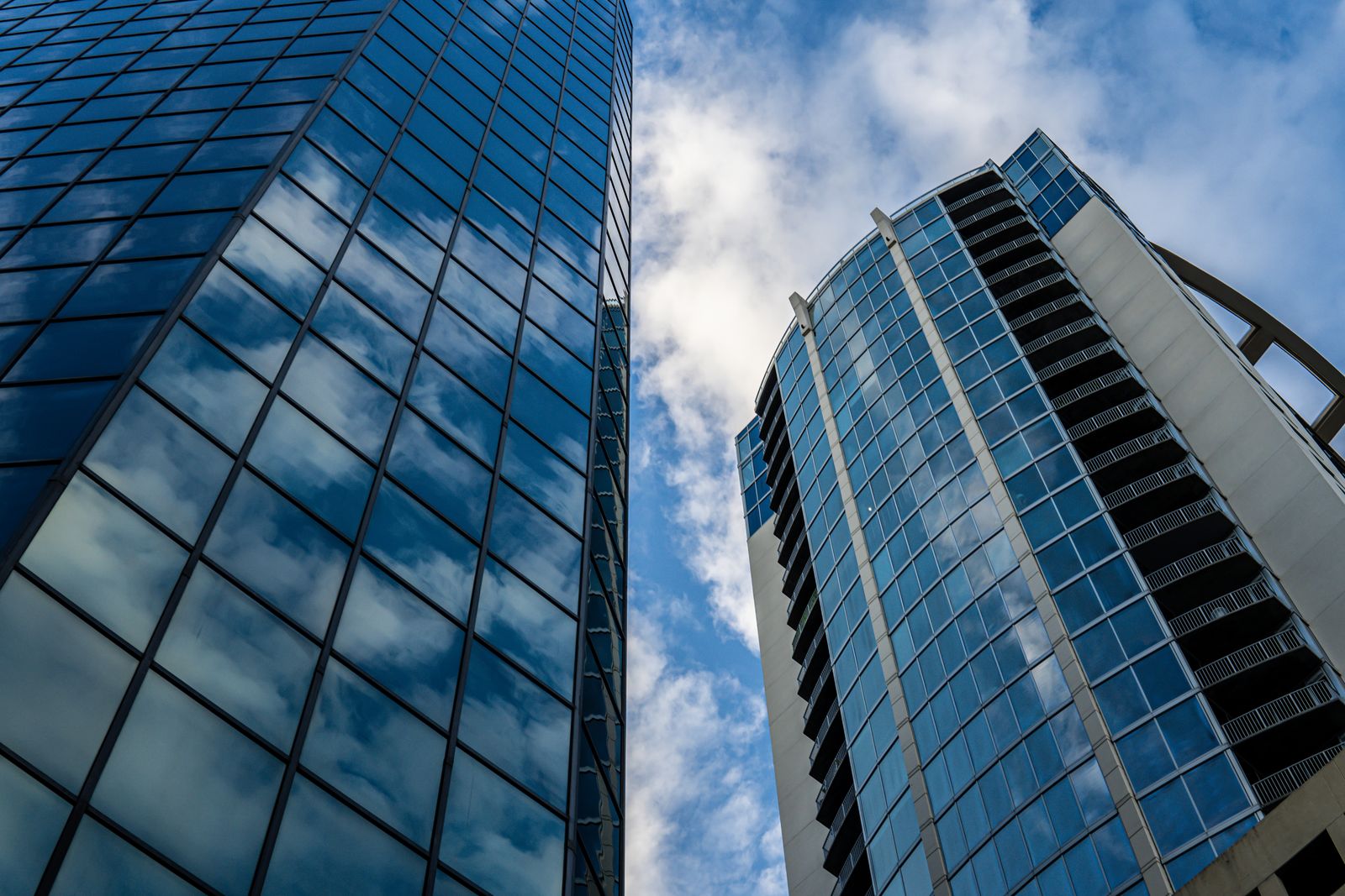 Class A office towers, representative of Doral's business market