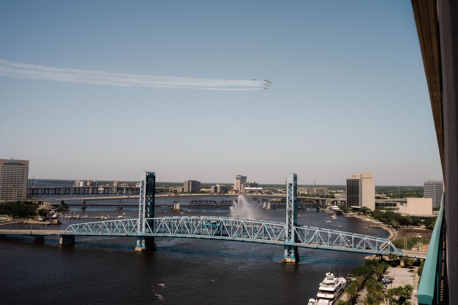 The Main Street Bridge over the St. Johns River in Jacksonville