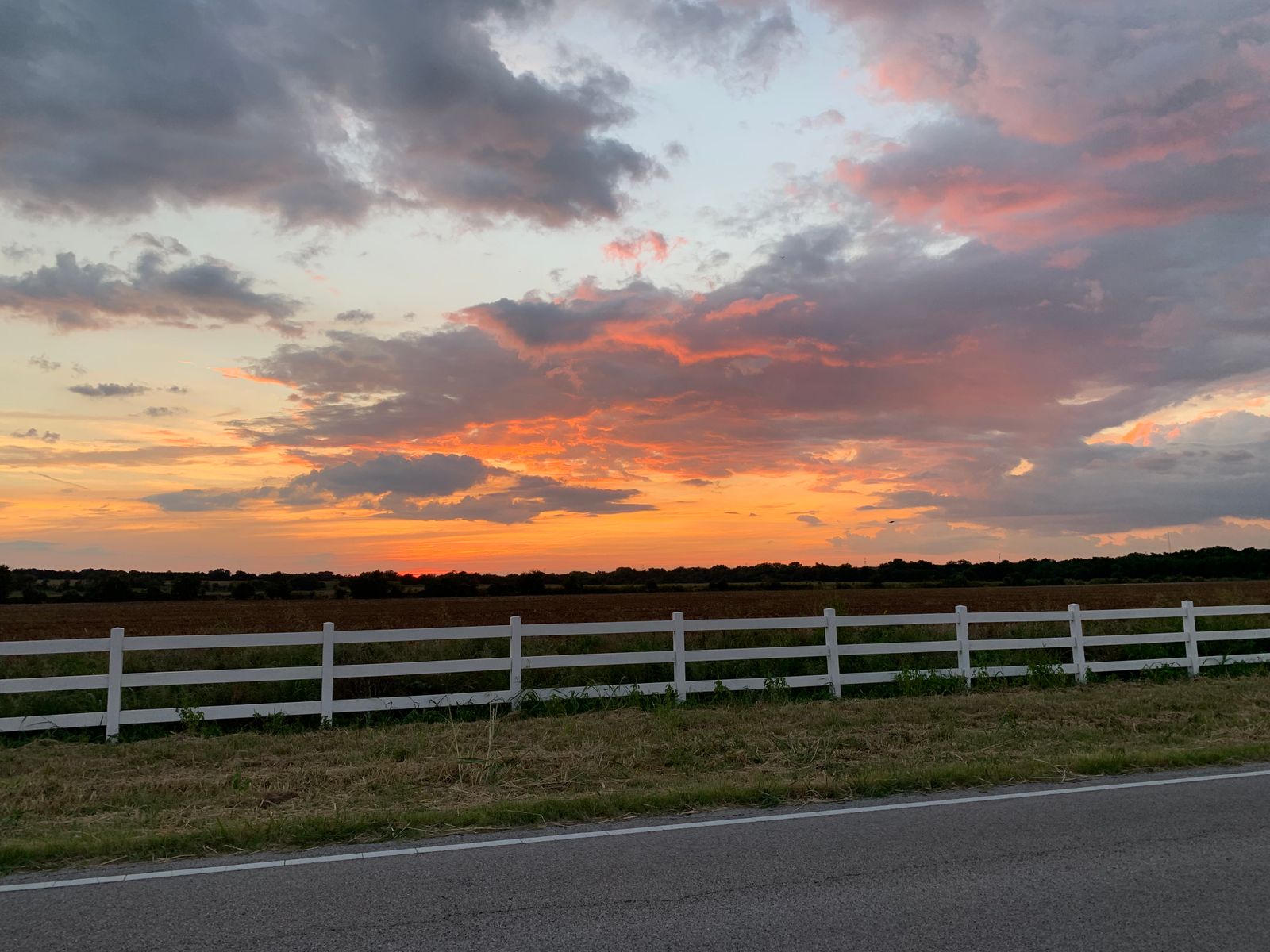 The Texas landscape at the edge of Fort Bend County