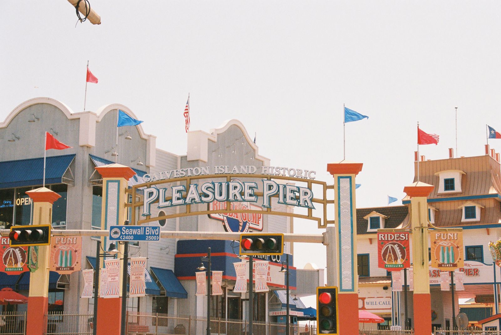 The Galveston Island Historic Pleasure Pier