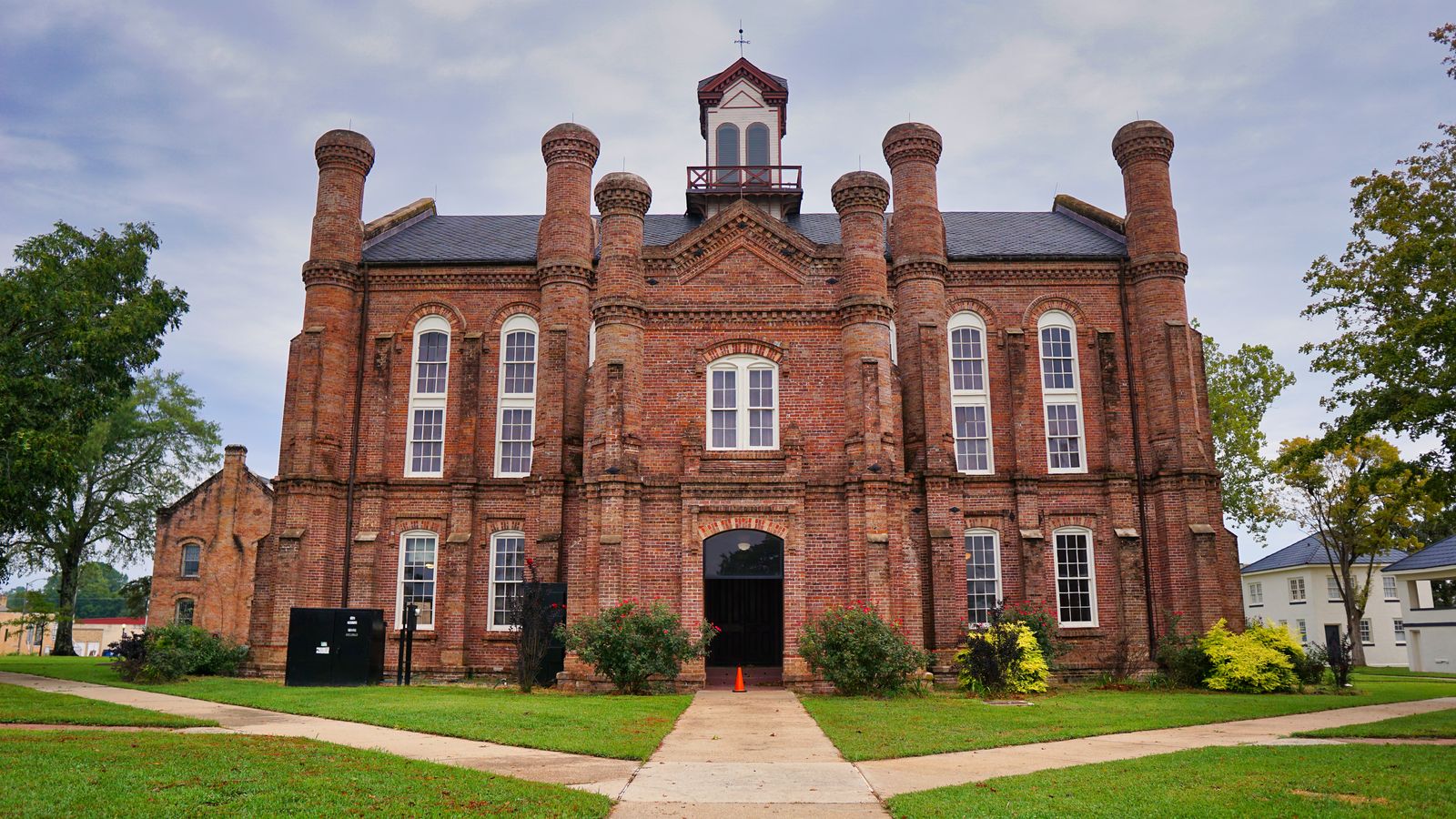 A historic building near the Georgetown square