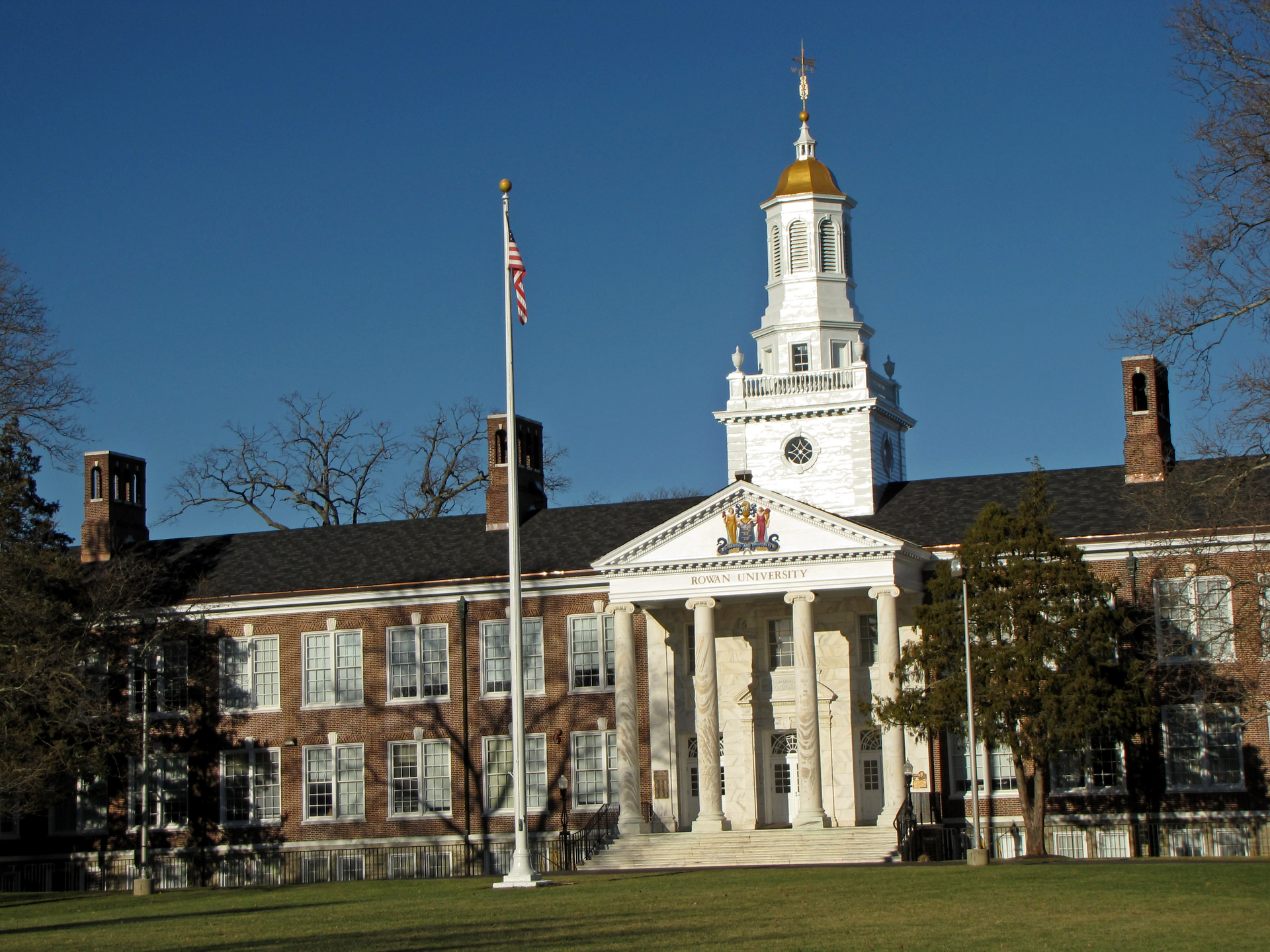 Bunce Hall at Rowan University in Glassboro, Gloucester County