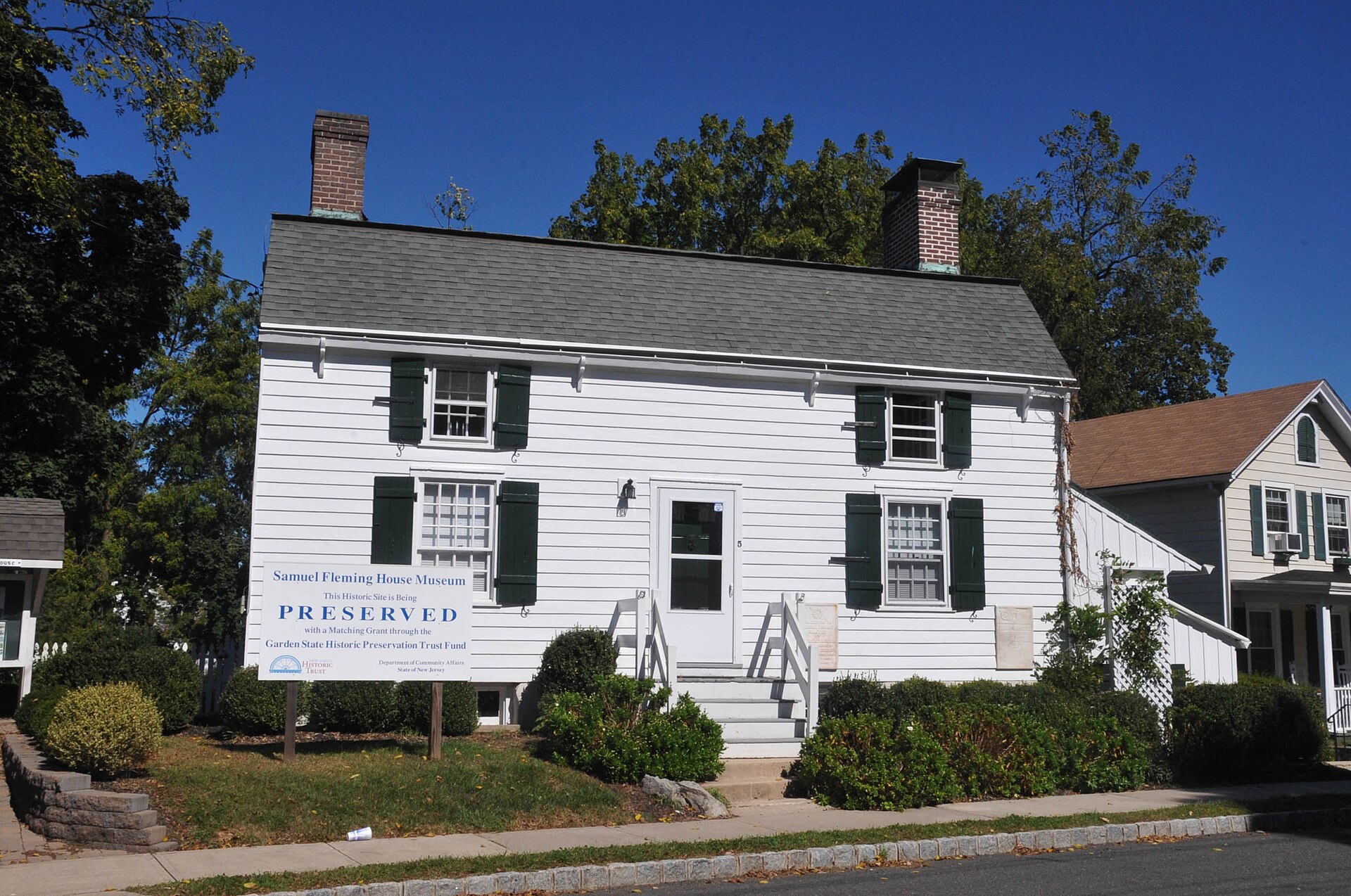 Fleming Castle in the Flemington historic district, Hunterdon County
