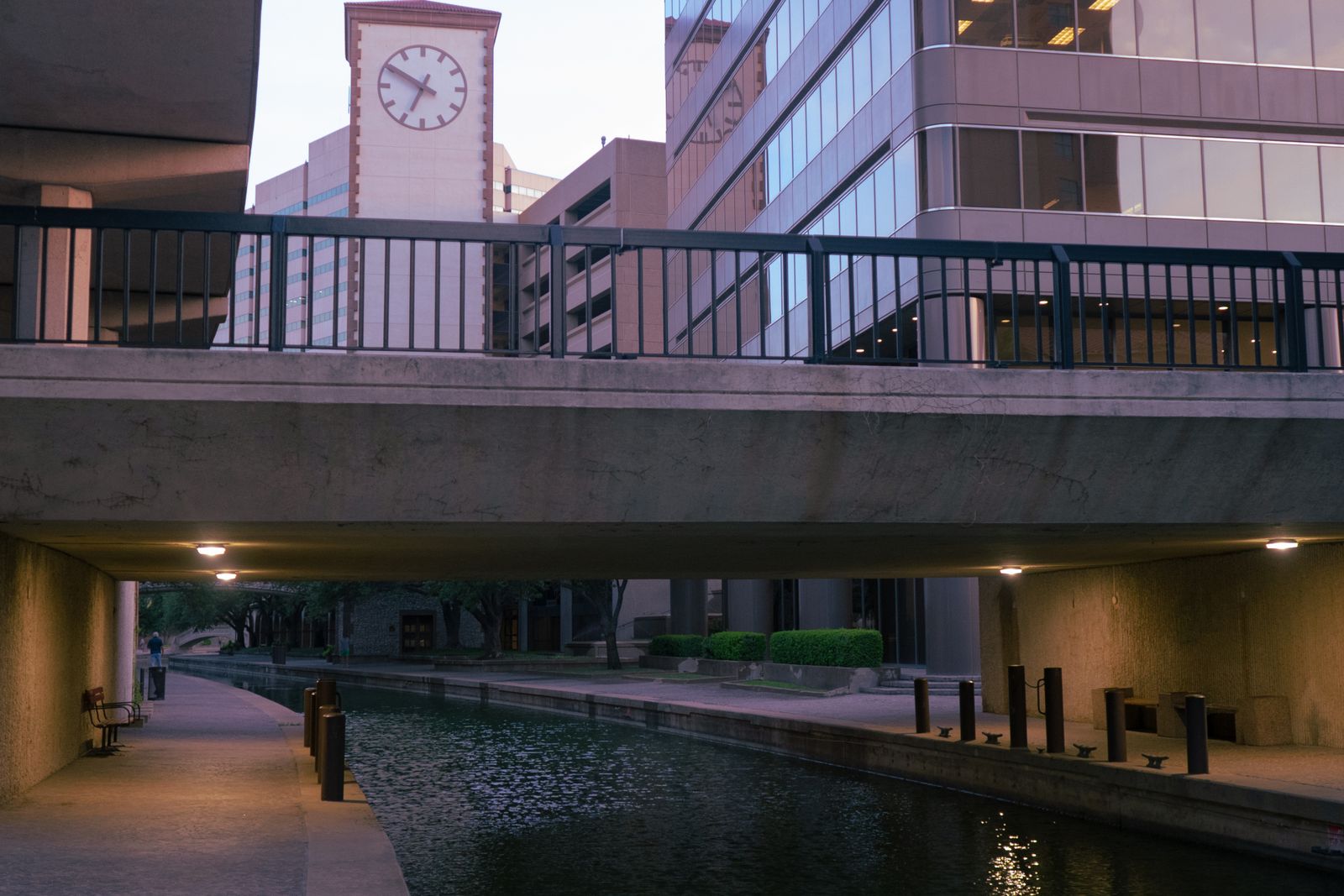 The canals and towers of Las Colinas in Irving