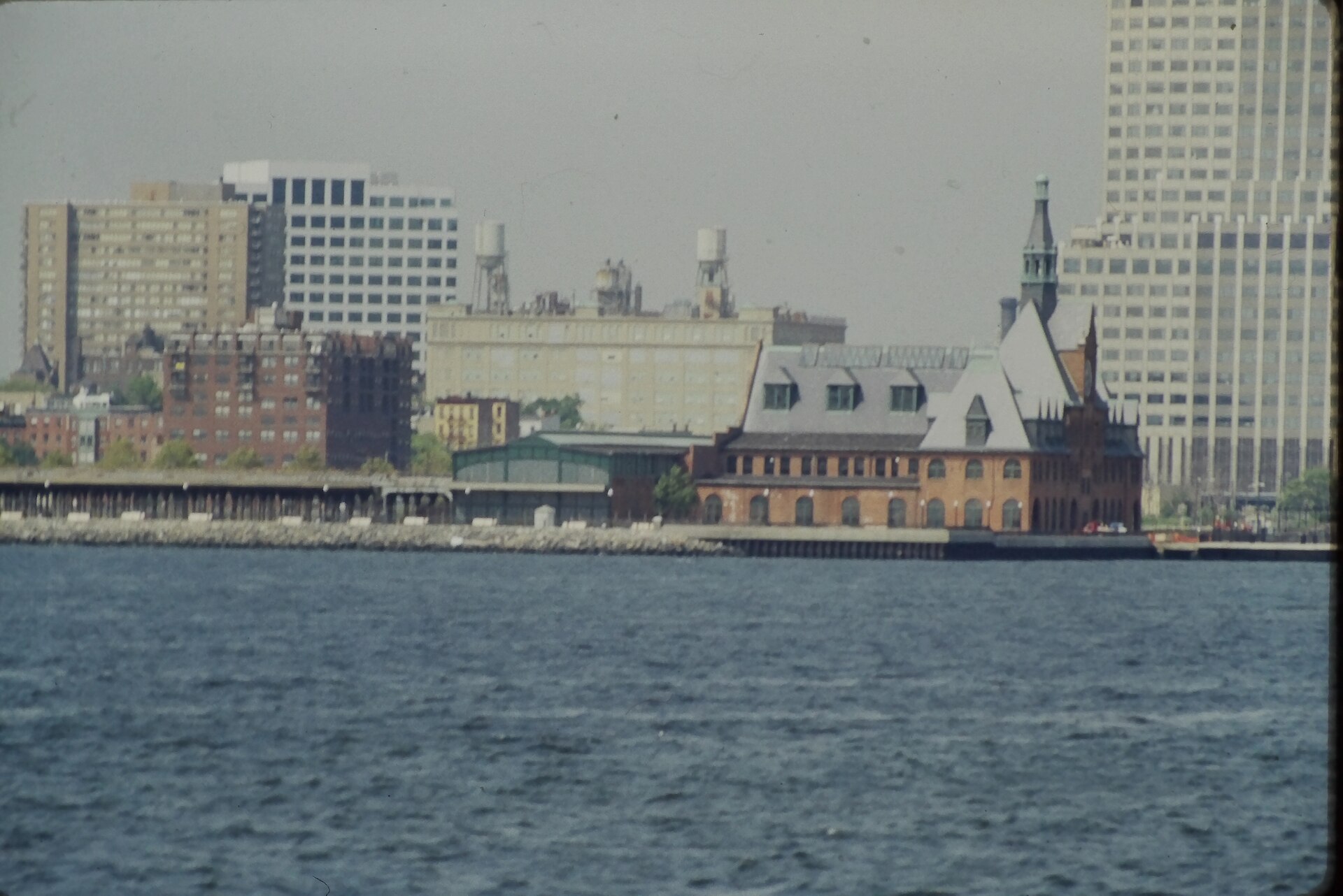 The historic Central Railroad of New Jersey Terminal at Liberty State Park, Jersey City