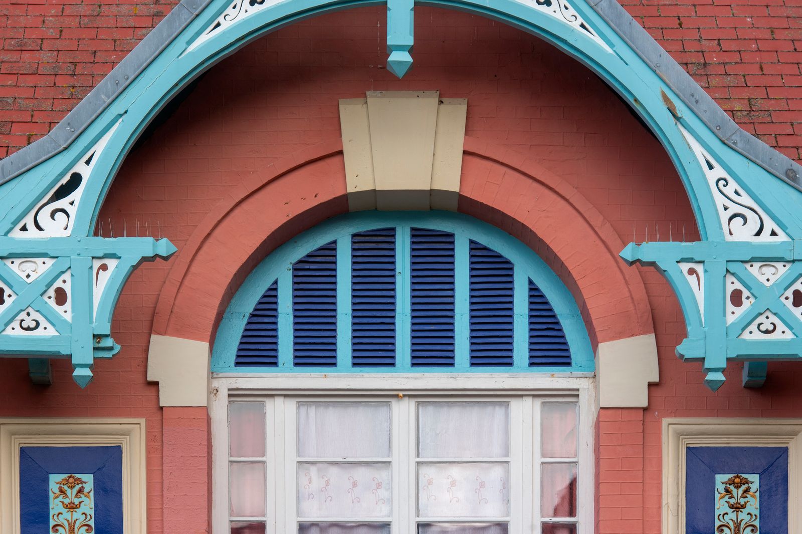 Historic architectural detail in McKinney