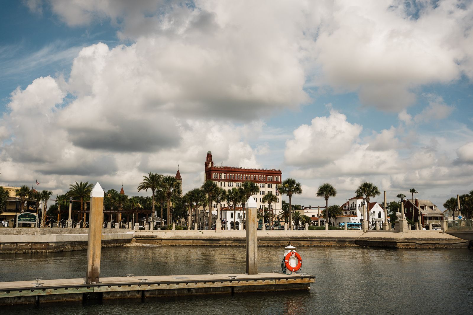 The historic St. Augustine waterfront