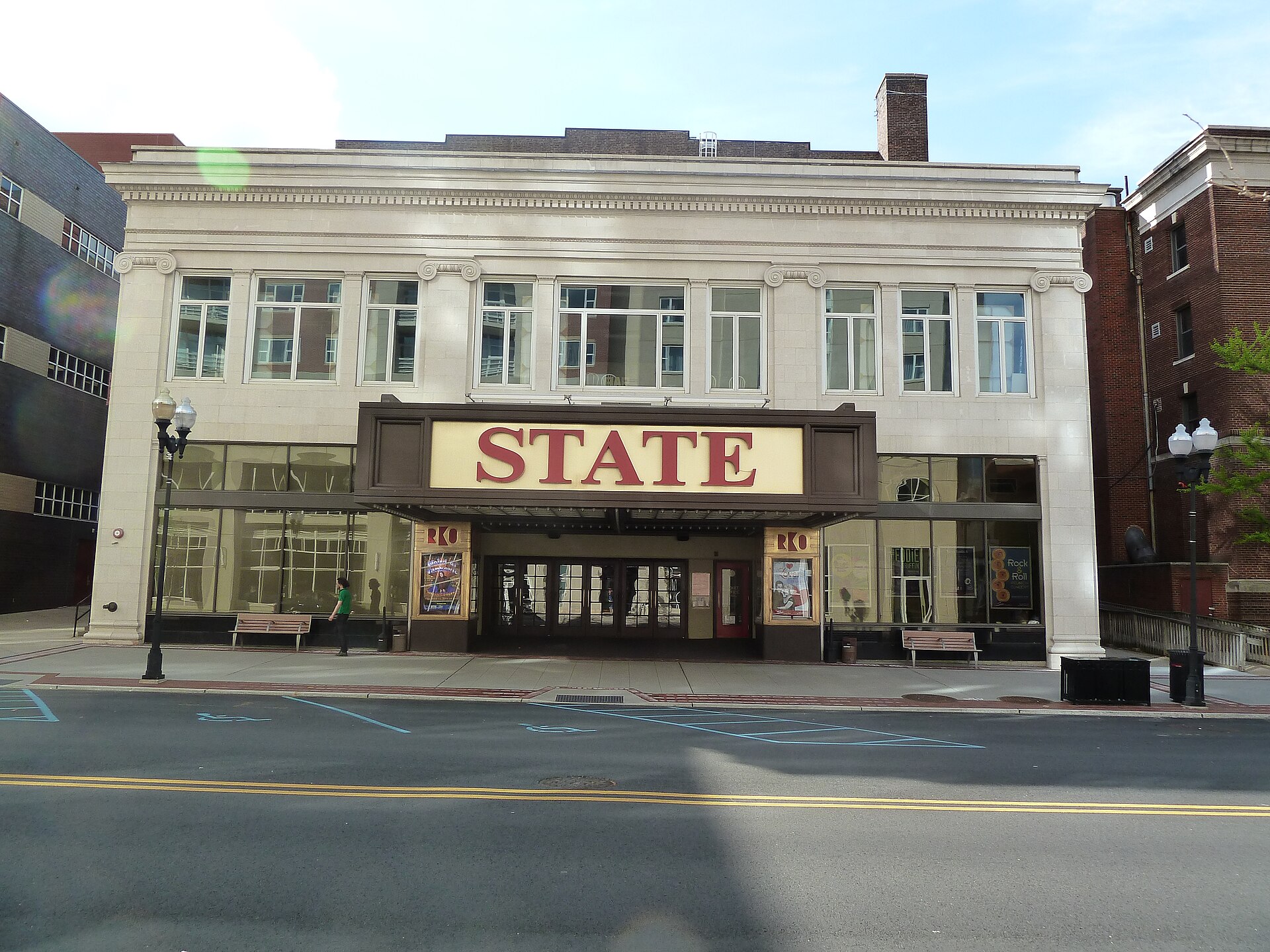 The State Theatre in downtown New Brunswick
