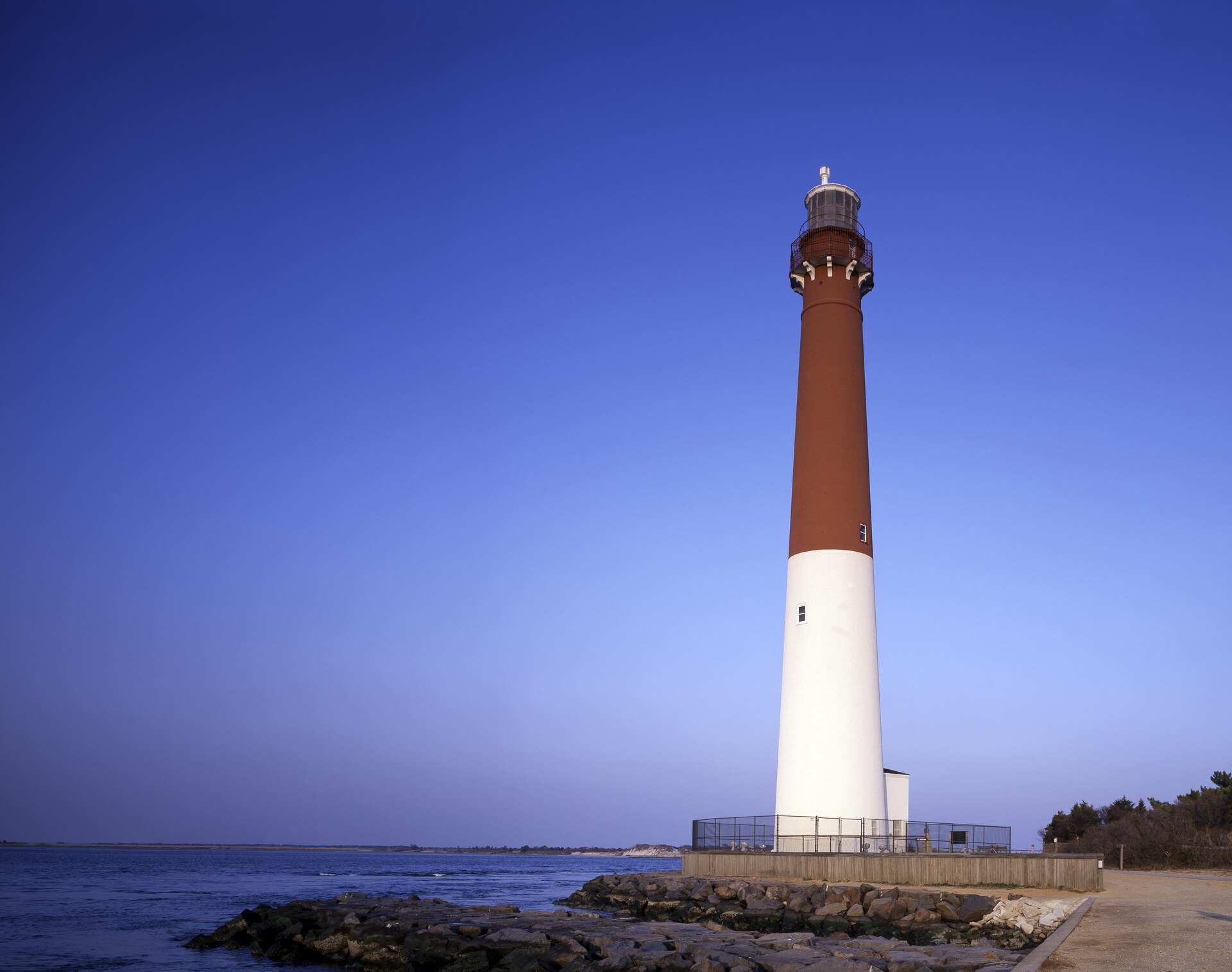 Barnegat Lighthouse on Long Beach Island, Ocean County