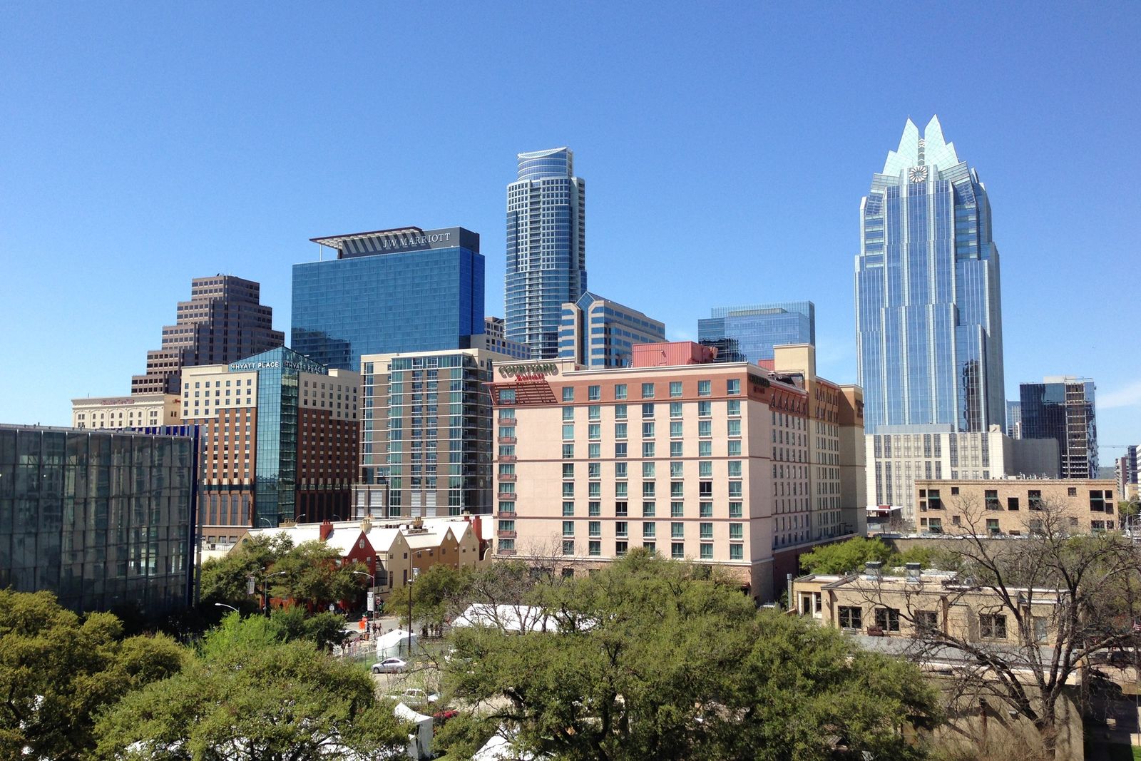 The San Antonio skyline