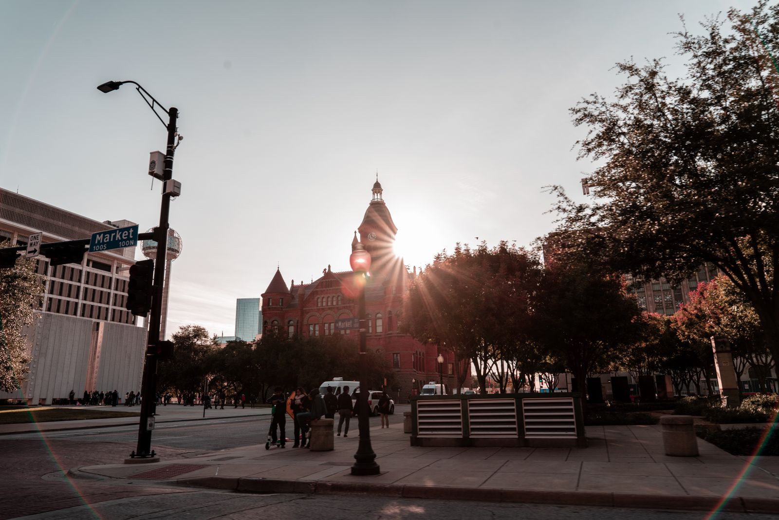 A walkable district, representative of Sugar Land Town Square