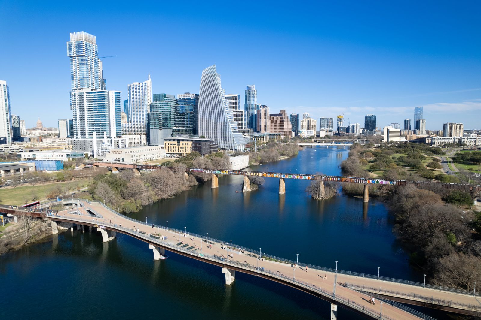 The Austin cityscape, Travis County