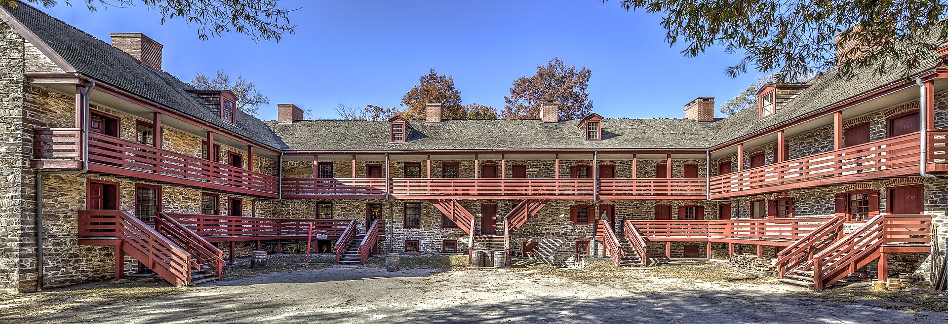 The Old Barracks Museum in downtown Trenton, New Jersey