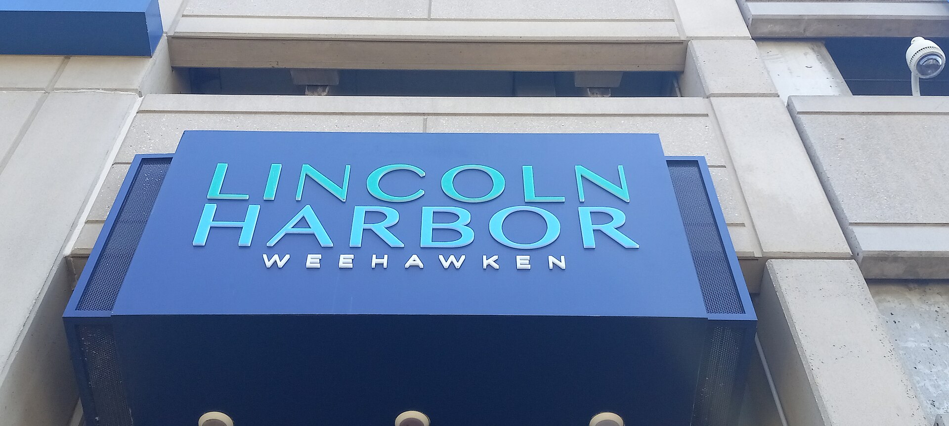 Lincoln Harbor on the Weehawken waterfront
