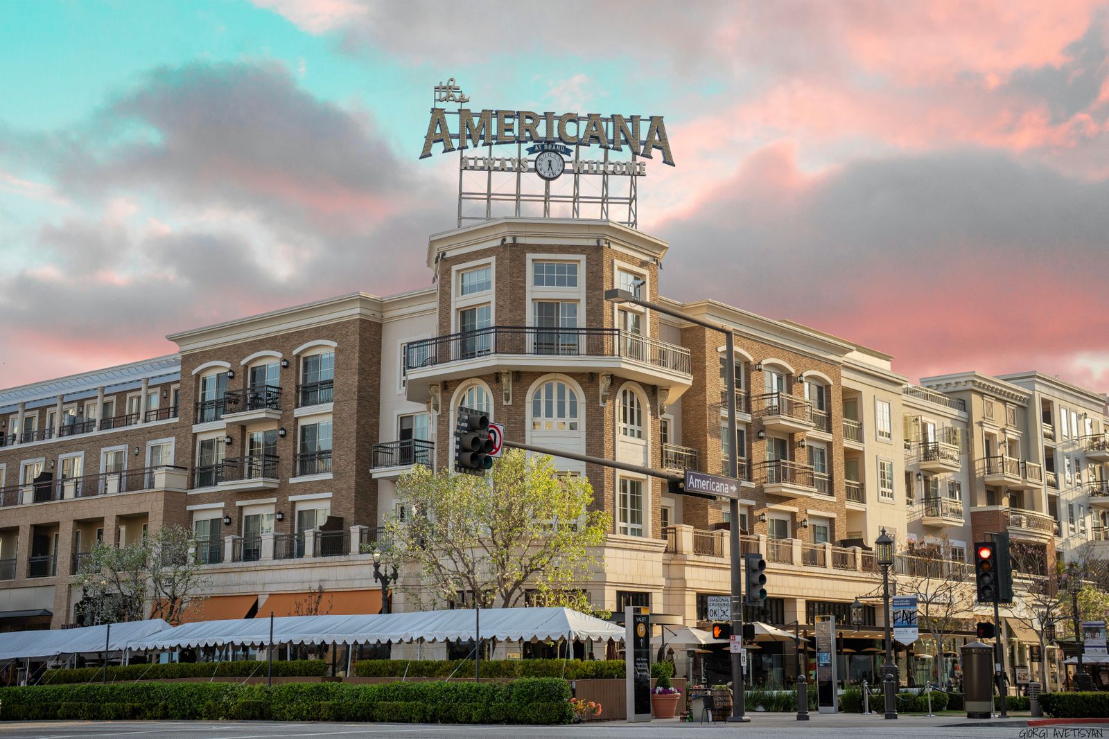 An open-air lifestyle retail center, representative of Cross County and Ridge Hill