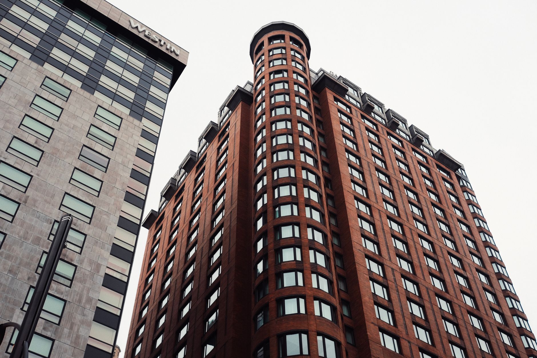 Commercial building, representative of Athens's mixed-use districts