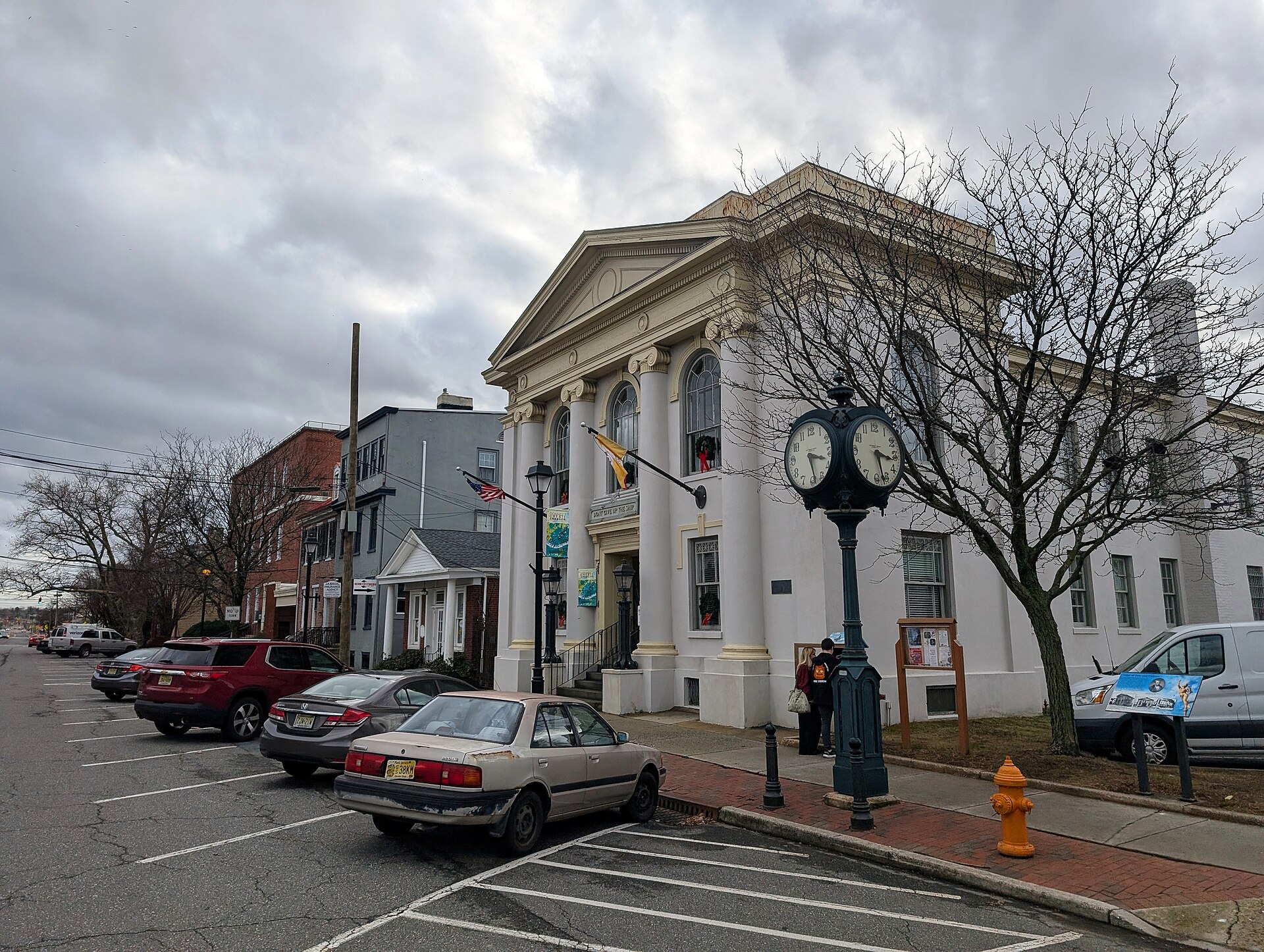 Burlington, NJ former city hall, Dec. 2024