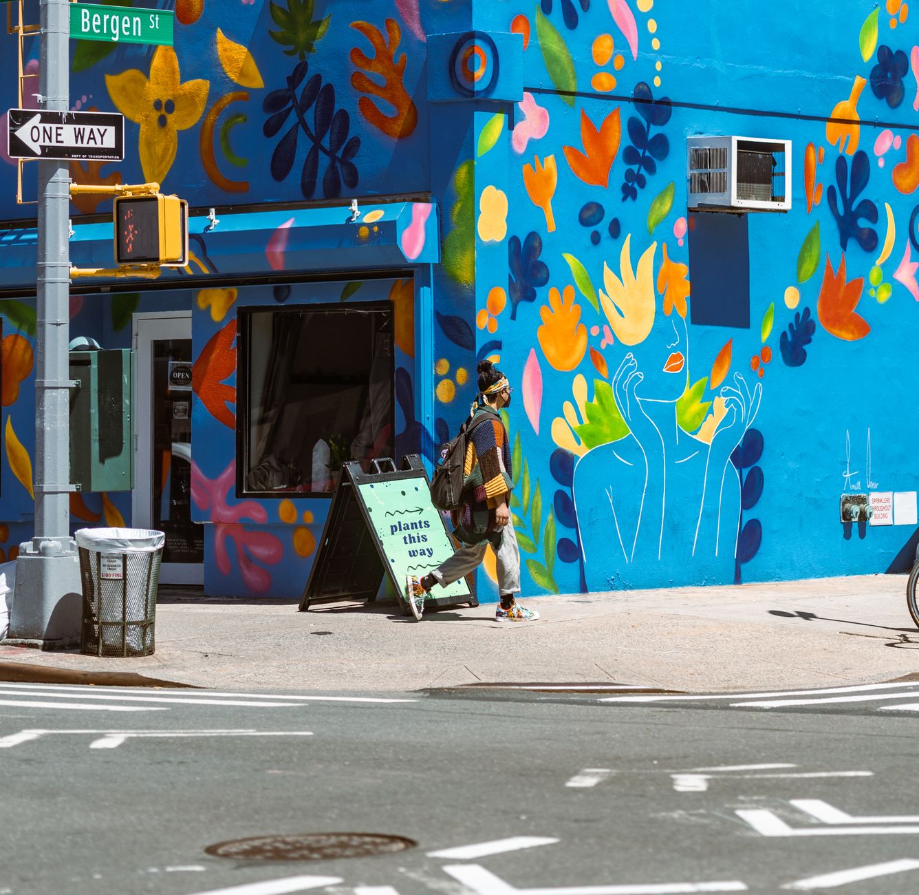 Retail and creative space, representative of Bushwick's converted industrial districts