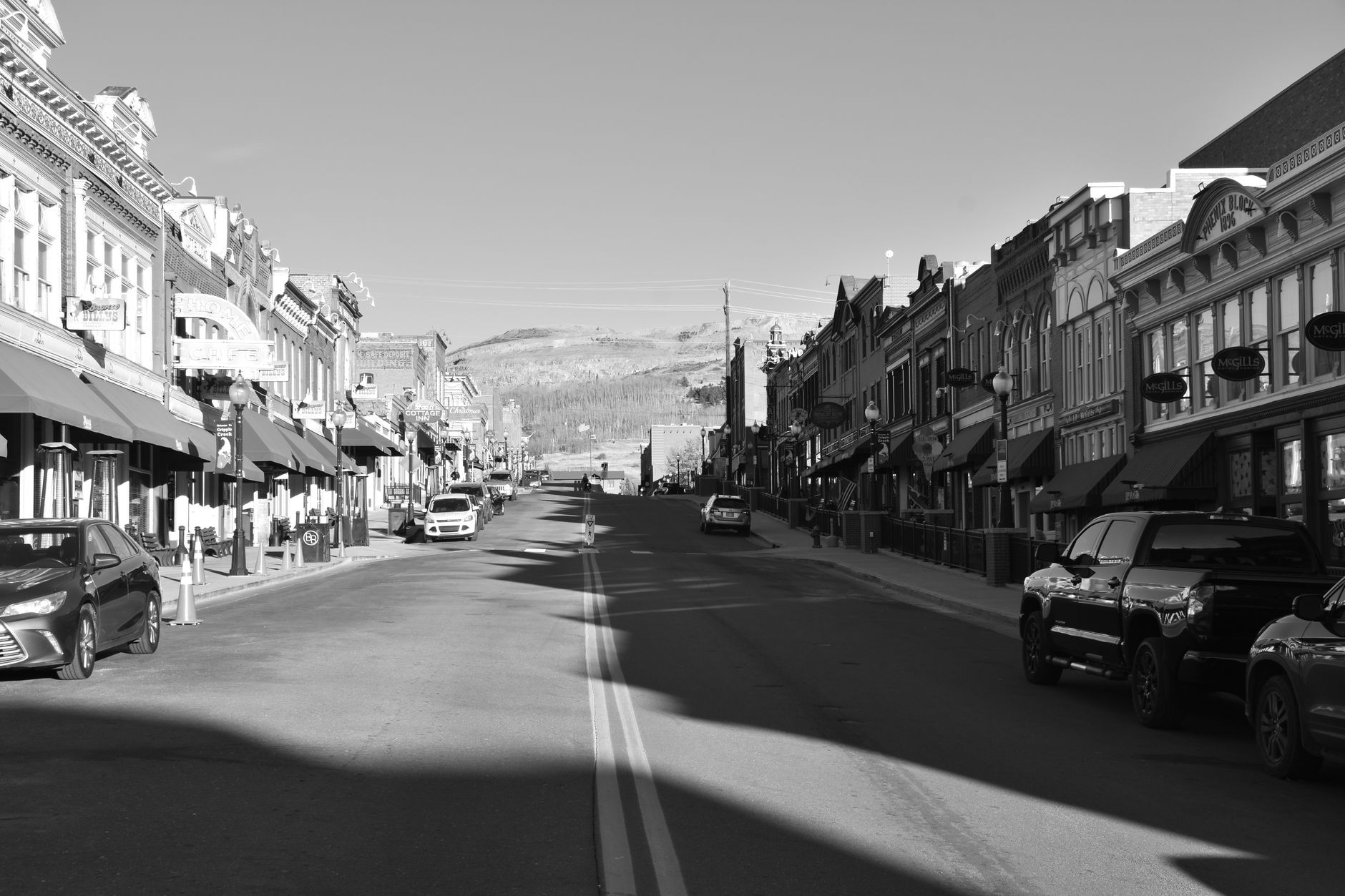 Suburban commercial street, representative of Middletown's town centers