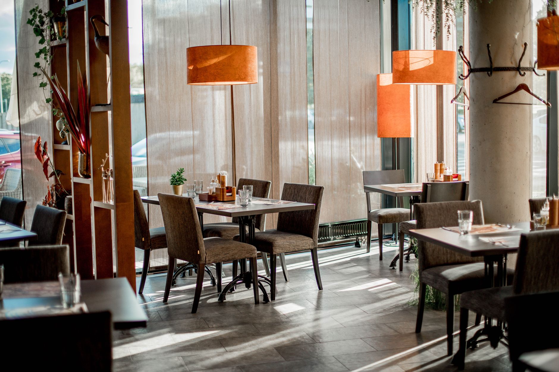 Restaurant interior, representative of Point Pleasant's dining and hospitality