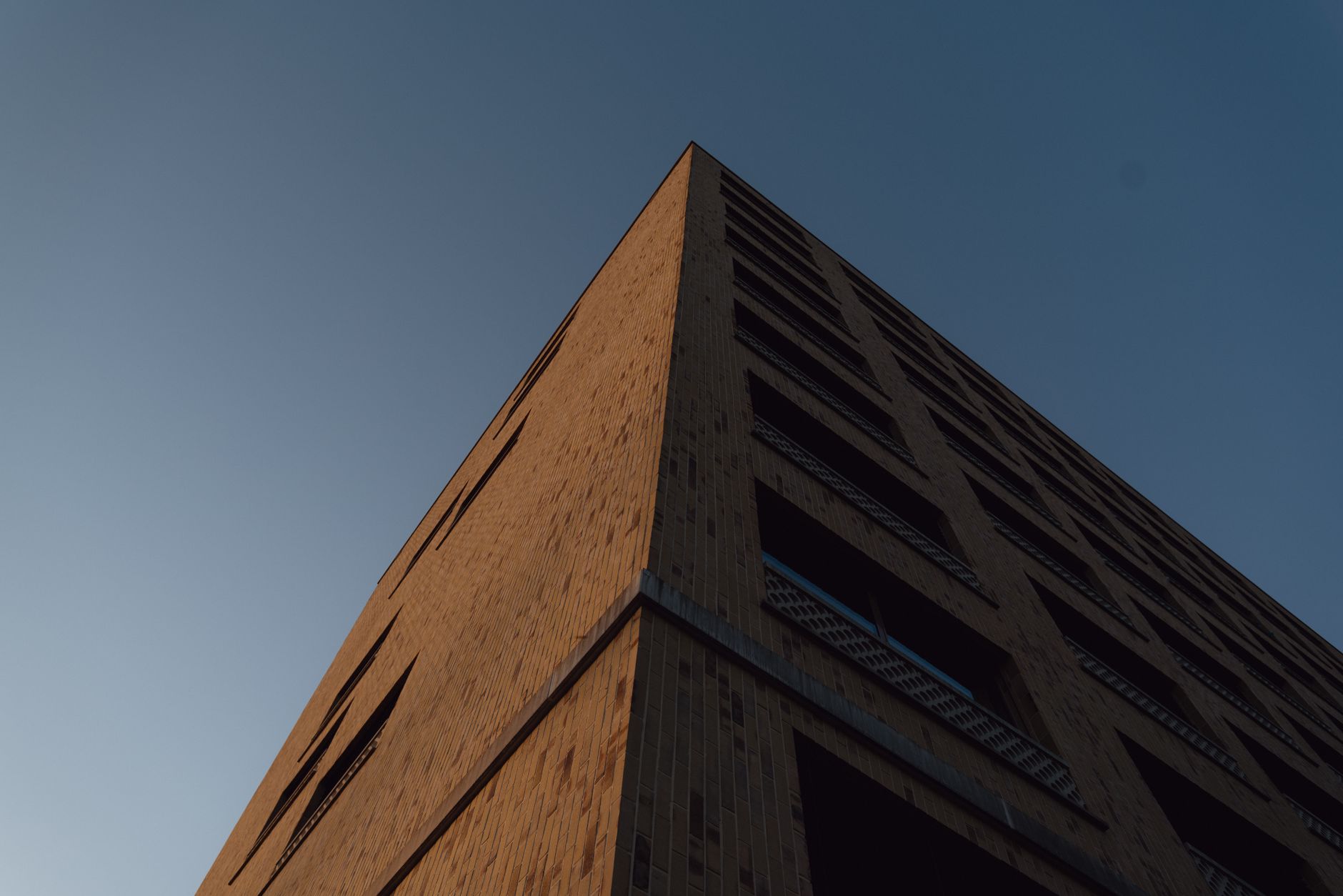 Brick commercial building, representative of Providence's office and historic stock