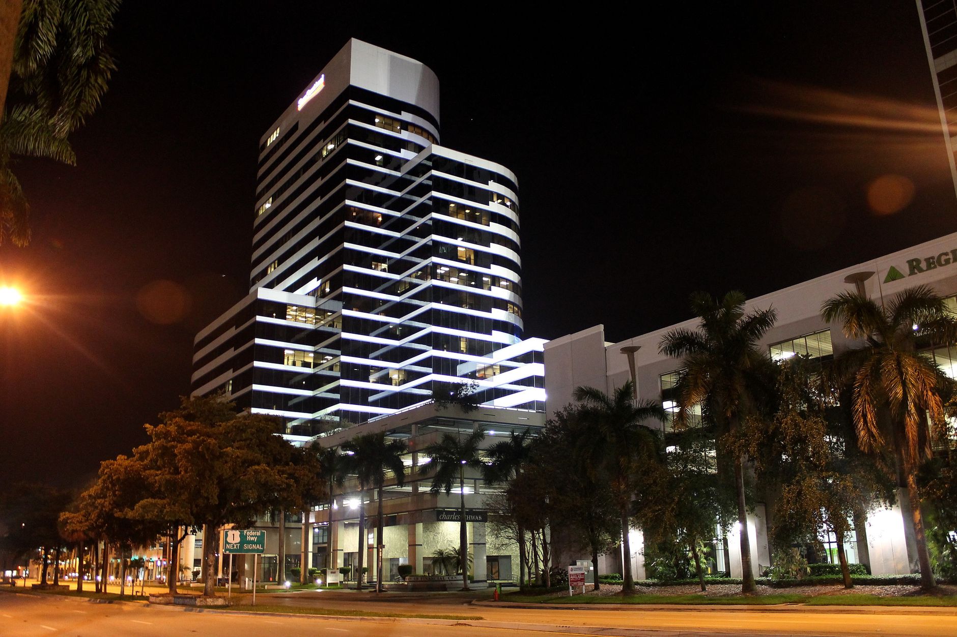 South Florida office building, representative of Sunrise's corporate corridor