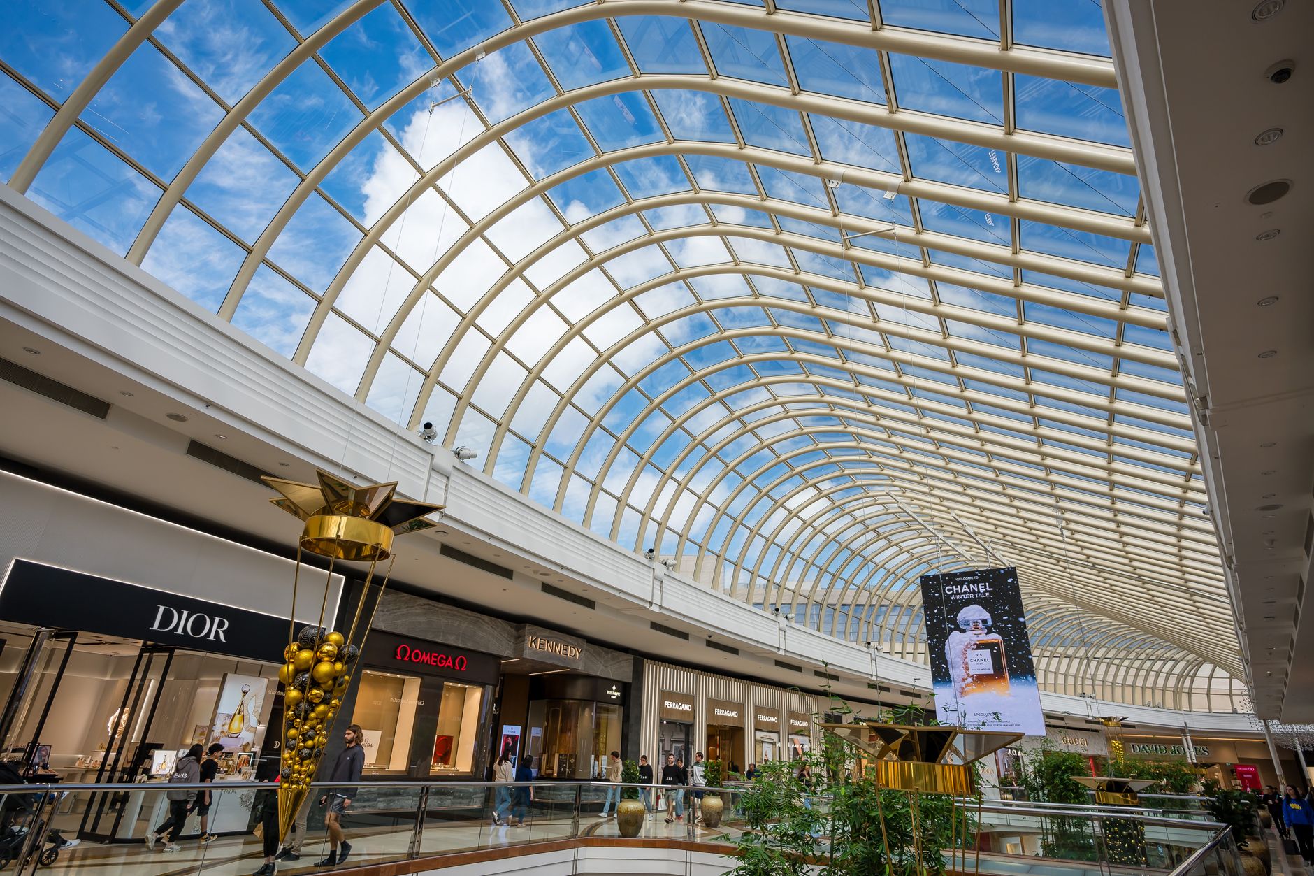 Retail interior, representative of Tamarac's commercial districts
