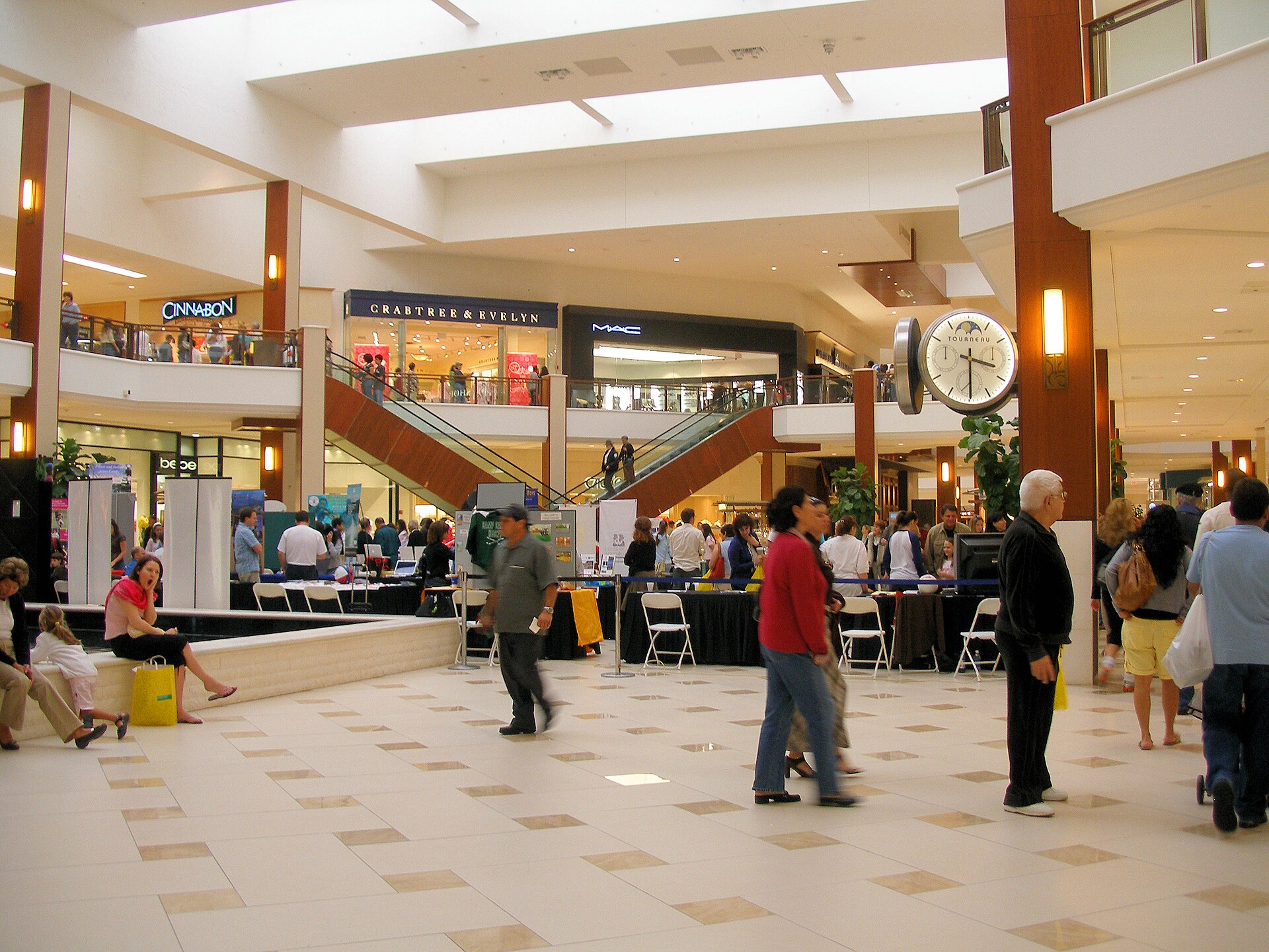 Interior of Aventura Mall