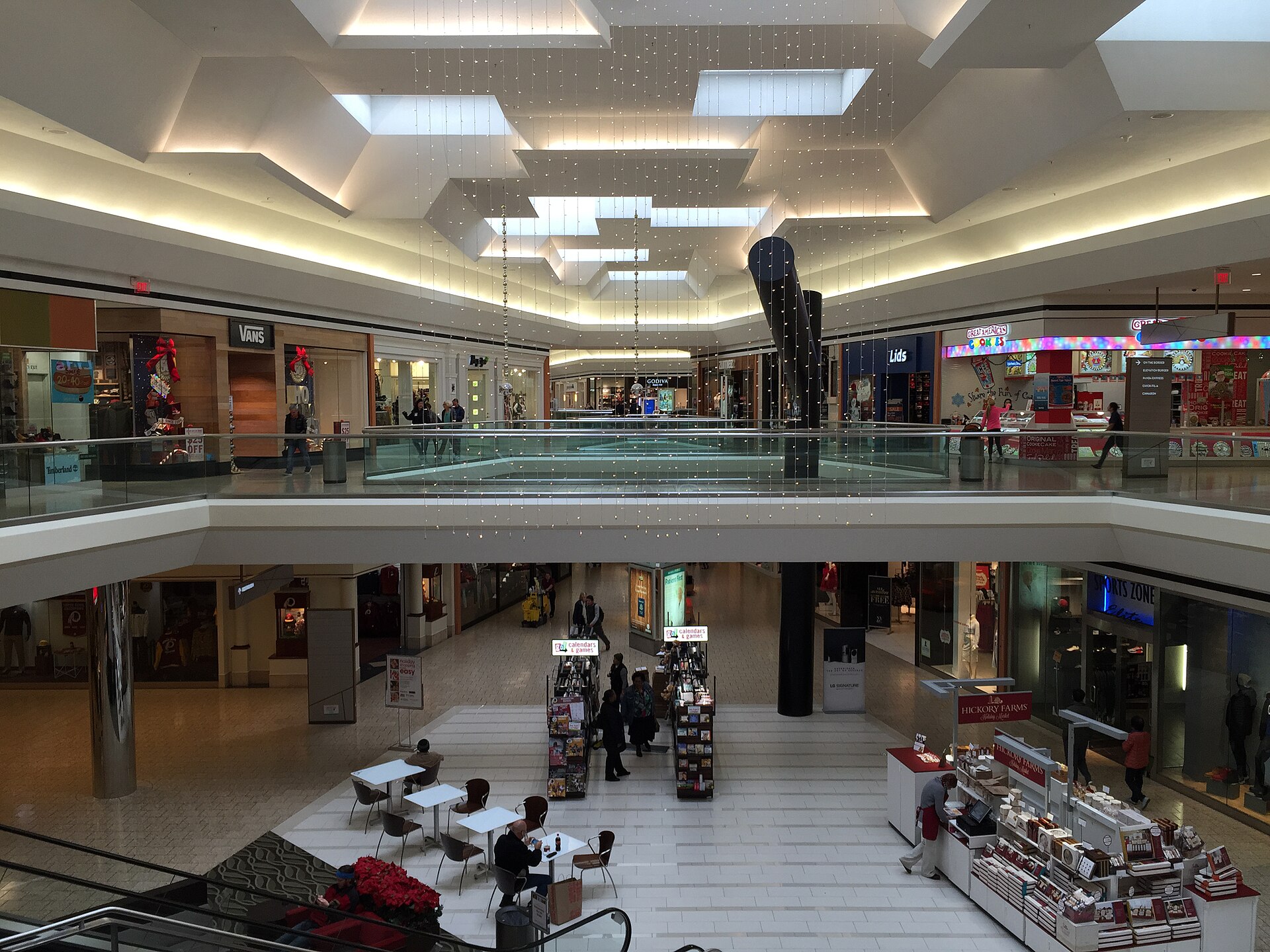 Interior of Fair Oaks Mall