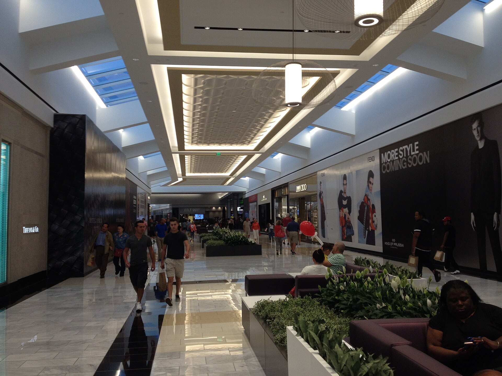 Concourse at King of Prussia mall