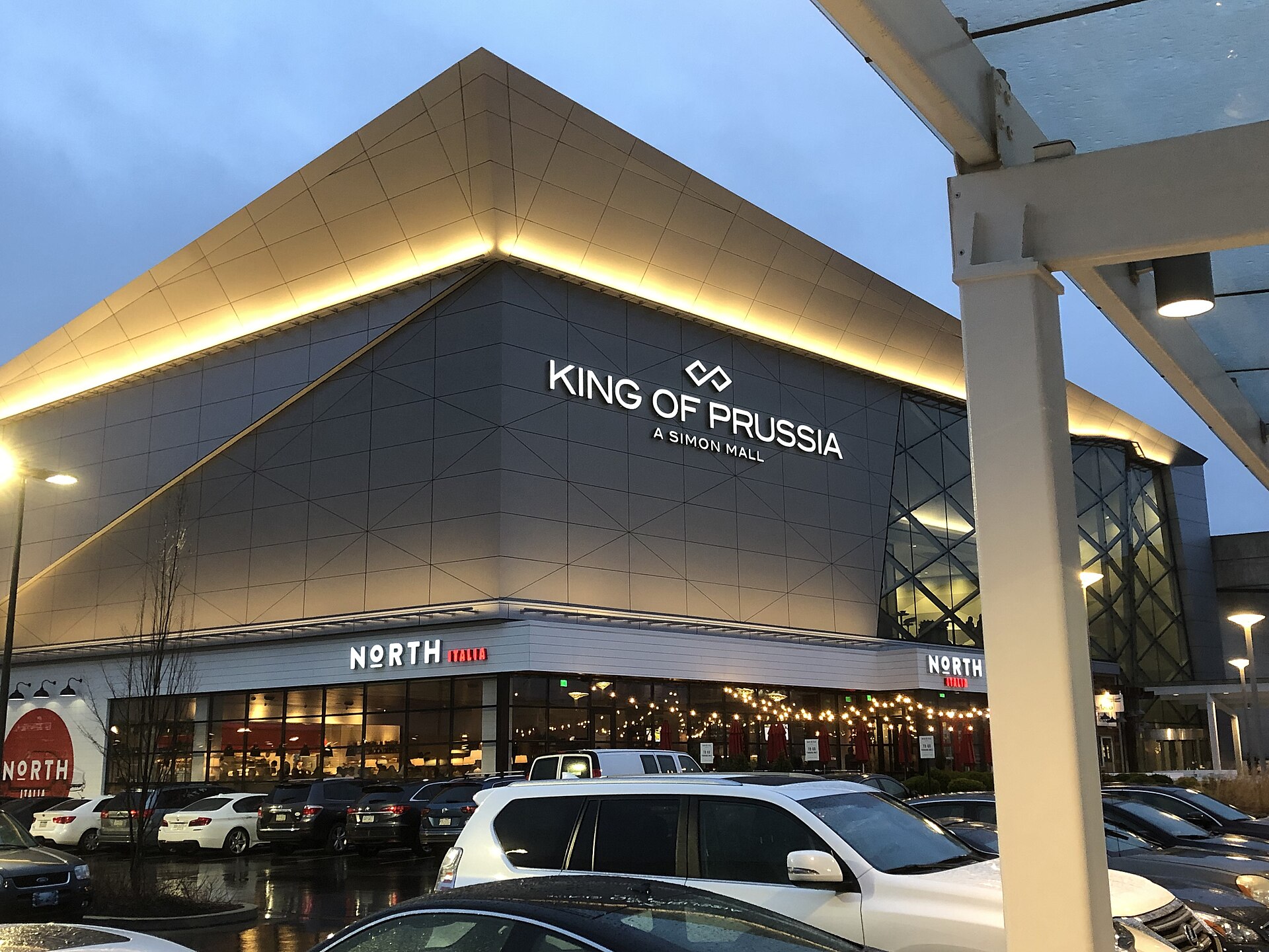 King of Prussia mall in Upper Merion Township, Pennsylvania