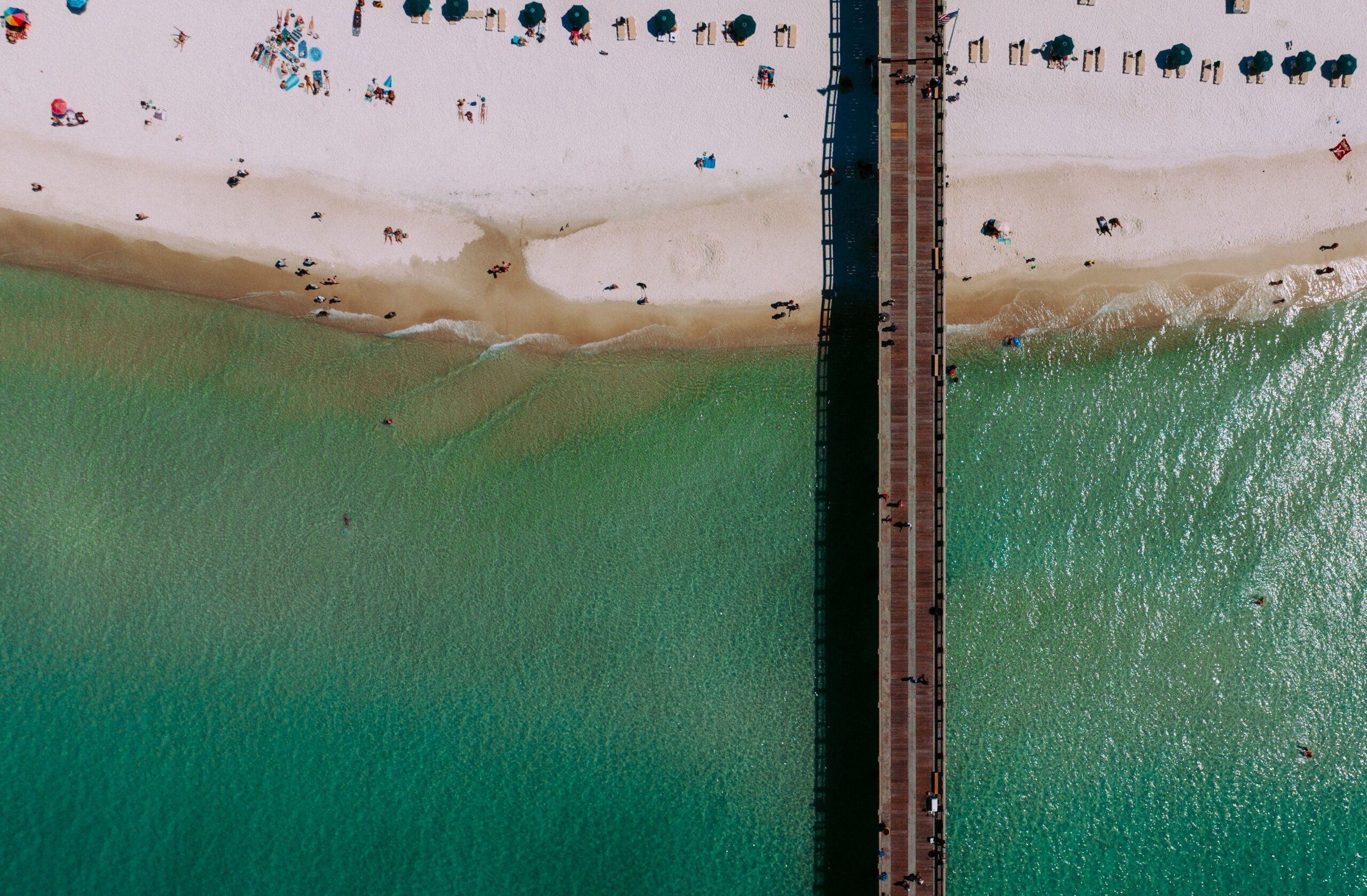 Gulf Coast pier — representative of the Panama City / Bay County market