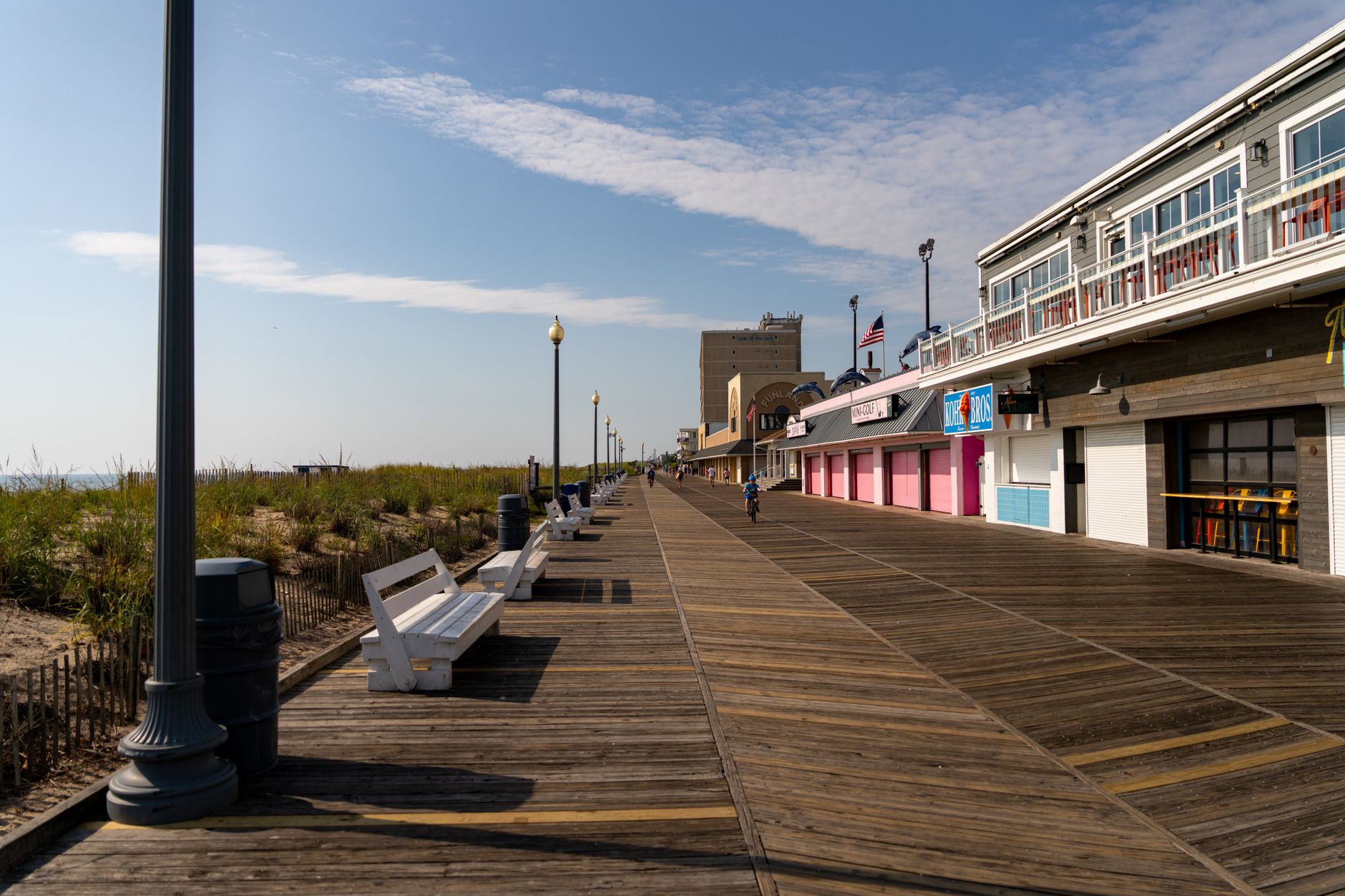 Rehoboth Beach boardwalk, representative of Delaware's coastal hospitality market