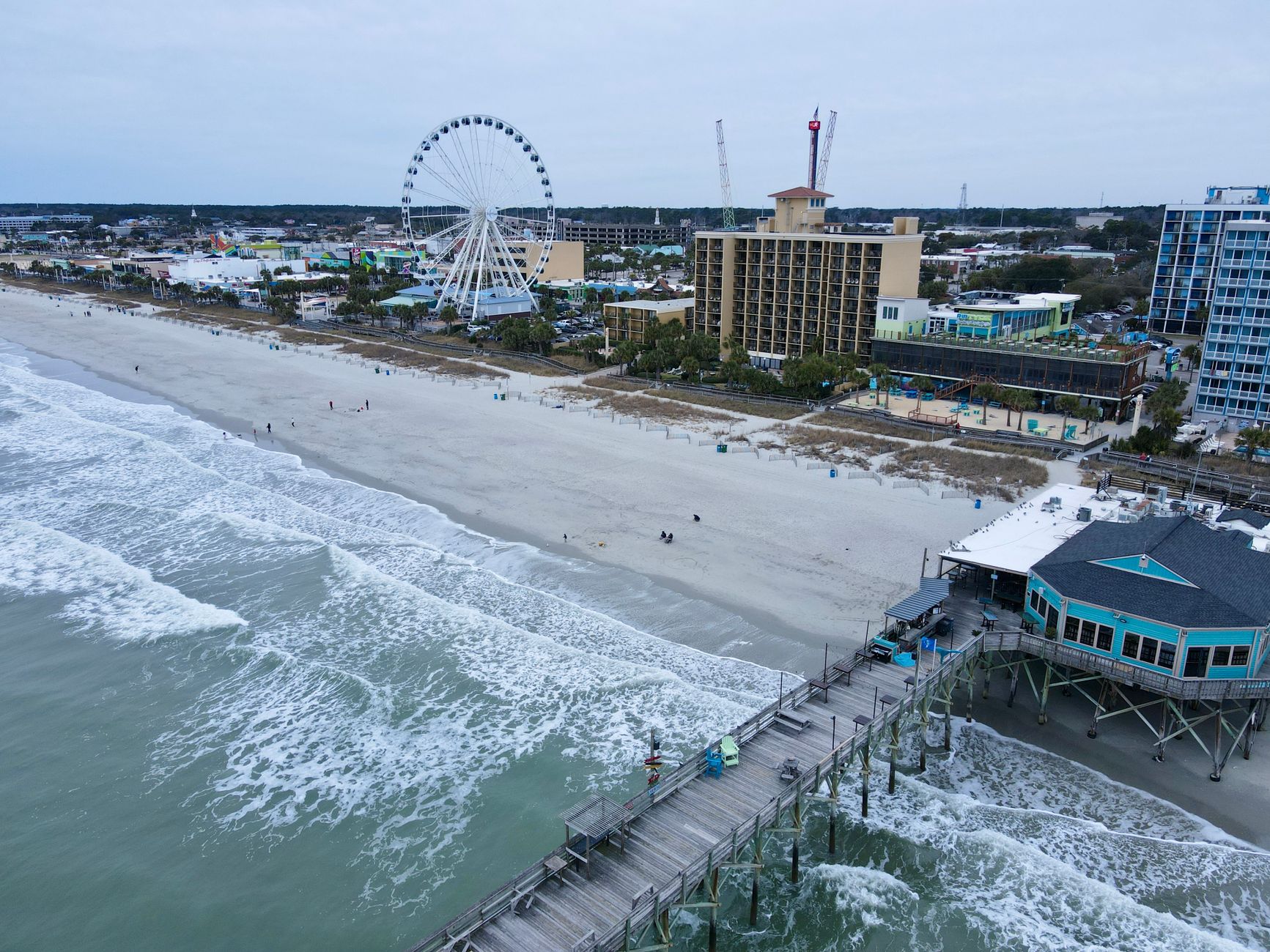 Myrtle Beach oceanfront, representative of the Grand Strand's resort and hospitality market